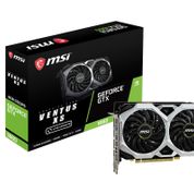 MSI GTX 1660 VENTUS XS 6G OC MSI VGA GEFORCE GTX 1660 VENTUS XS 6G OC, 6GB GDDR5 Bellek, 192Bit VeriYolu, DX12 Desteği, PCIE 3.0 X16 uyumlu, 1xHDMI 3xDP Bağlantı, Ekran Kartı Siyah
