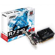 Msi 1Gb R7 240 1Gd3 64B Lp (128Bit) Ddr3 Vga-Dvı-H Msi 1Gb R7 240 1Gd3 64B Lp (128Bit) Ddr3 Vga-Dvı-Hdmı R7240