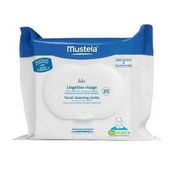 Mustela El Ve Yüz İçin 25'li Yaprak Islak Mendil
