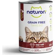 Naturon 400 gr Dana Etli Tahılsız Taurinli Ezme Kedi Konservesi