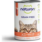 Naturon 400 gr Somonlu Tahılsız Taurinli Ezme Kedi Konservesi