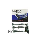 Nettedarikçisi 3 Borulu Havalı Otobüs Korna 24V Kamyon Arap Korna