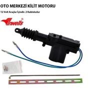 Nettedarikçisi Tek Motor 2 Kablo 12 Volt Arka Bagaj Merkezi Kilit Motoru