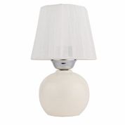 Nisa Luce 62309 Beyaz Alaçatı Seramik Abajur