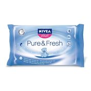Nivea Baby Pure-Fresh Nemlendirici Temizleme Mendili 63 Adet