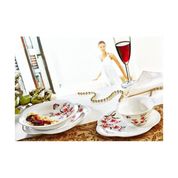 Noble Life 16424 Yasemin 24 Parça Porselen Yemek Takımı