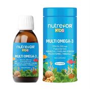 Nutrefor Kids Multi Omega-3 150 ml Bitkisel Besin Desteği