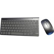 Onezero No:105 Gümüş Slim Kablosuz Bluetooth Klavye + Mouse Set