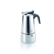 Orijinal GEFU Emilio 16150 espresso makinesi – Premium paslanmaz çelik kahve makinesi, 4 fincan için en yüksek kahve keyfi