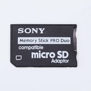 Orjinal Sony Memory Stick Pro Duo Adaptor Mikro Sd Kart Çevirici Adaptör Psp Hafıza Kart Dönüştürücü