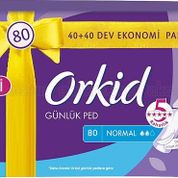 Orkid Günlük Normal Dev Ekonomi Paketi 80 Ped