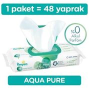 Pampers Tekli 48'li Aqua Pure Islak Havlu