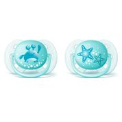 Philips Avent SCF226-20 0-6 Ay Ultra Soft Desenli Emzik Mavi