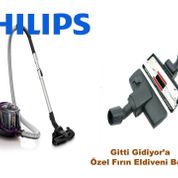 Philips PowerPro Compact FC9323/07 750 W Toz Torbasız Süpürge İçin Emici Başlık Ucu Fırça+Fırın Eldi