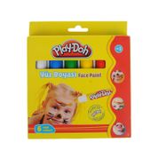 Play-Doh PLAY-YU003 6 Renk Yüz Boyası