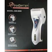 Progemei Gm-8000 Gümüş Tıraş Makinesi Progemei Çift Traş Başlıklı Günlük Sakal Yanak Faul Traş Makin
