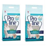 Proline Topaklaşan Kokusuz 2x10 lt Kedi Kumu
