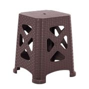 Rattan Elit Kahverengi Küçük Tabure