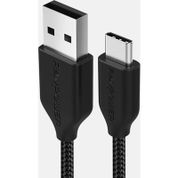 RAVPOWER RP-CB017 1m USB-A Type-C Siyah Şarj Kablosu