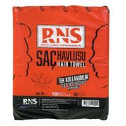 Rns 100'lü Tektek Poşetli Tek Kullanımlık Saç Havlusu