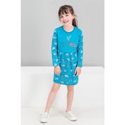 RolyPoly My Deer Petrol Kız Çocuk Elbise