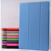 Samsung Galaxy Tab 4 10.1" T530 Smart Cover Standlı Kılıf Stand Özellik Silikon +Maxi Ekran Koruyucu
