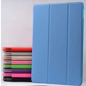 Samsung Galaxy Tab A 10.1 Smart Cover Standlı Lüx Kılıf Stand Özelliği Silikon + Maxi Ekran Koruyucu