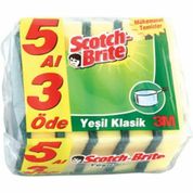 Scotch Brite Klasik 5'li Sünger