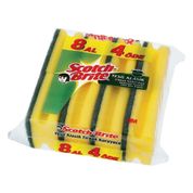 Scotch Brite Tırnak Koruyuculu 8'li Yeşil Klasik Bulaşık Süngeri