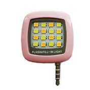 Selfie Flash Light Easyplace - ışık doldurun notebook, foto gece - 16 LED için uygun - Tüm akıllı telefon ve tablet Android, Apple iOS ve Windows PHONE8 selfieled/rosa_EASYPLACE