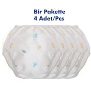 Sevi Bebe Pamuk Pedli 4 Alıştırma Külodu