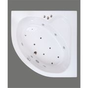 Shower Oval Hidromasaj 110x110 cm Full Sistem Mini Jakuzi