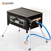 Simline Lav Taşlı Cam Fırınlı Tüplü Mangal