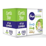Sleepy Natural No:4 Maxi 120 Adet Bebek Bezi