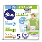 Sleepy Natural No:5 Junior 96 Adet Külot Bebek Bezi