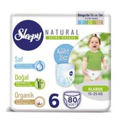Sleepy Natural No:6 XLarge 80 Adet Külot Bebek Bezi