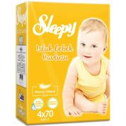 Sleepy Sensitive 12x70'li Yaprak Çoklu Paket Islak Mendil