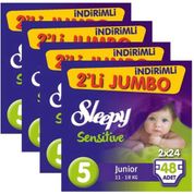 Sleepy Sensitive No:5 Junior 192 Adet Bebek Bezi