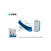 S-Link ZL-230 Priz Beslemeli Kablosuz Kapı Zili