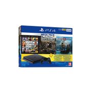 Sony Playstation 4 Slim 500 GB Mega Pack Gta 5+Days Gone+God Of War Oyun Konsolu (Sony Eurasia Garantili)
