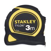 Stanley Bant ölçüsü Tylon 3 m, plastik gövde, ekstra güçlü kavisli bant, Tylon Polimer koruma tabakası, 0-30-687