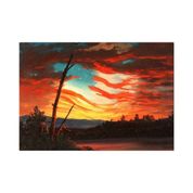 Tabloshop Frederic Edwin Church Our Banner in the Sky 140x100 cm Tablo