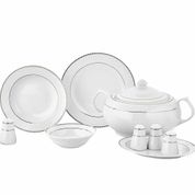 Taç Lilly Platin 84 Parça Yemek Takımı