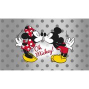 Taç Minnie Mickey 120x180 cm Salon Halı