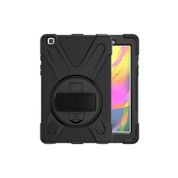 Tbkcase 582488881618 Samsung Galaxy Tab A 8.0 2019 T290 360 Sert Tank Siyah Silikon Cep Telefonu Kılıf