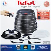Tefal Titanium Ingenio Elegance 12 Parça Tencere Tava Seti