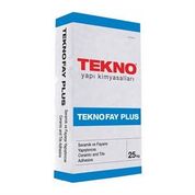 Teknofay Plus C1TE 25 Kg Gri Seramik Yapıştırıcısı