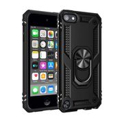 Teleplus iPod Touch 5. Nesil Vega Yüzüklü Tank Kapak Siyah Kılıf