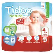 Tidoo Nature Antialerjik-Ekolojik No:4 Alıştırma Külodu Maxi Single 8-15 kg 20 Adet