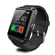 TOKUYI Highdas u8 SmartWatch Bluetooth Fitness akıllı saat Watch, Touch Screen Hands free eller serbest ölçer Smartphonesios IPHONE4/4S/5/5S/5 °C/6/6s/6 Plus Android için Samsung S2/S3/S4/Note 2/Note 3 HTC LG Huawei Siyah